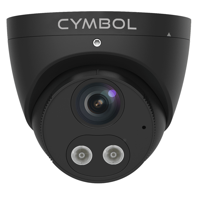 Cymbol 5MP Tri-guard Turret Camera Two-way Audio & Light – Black