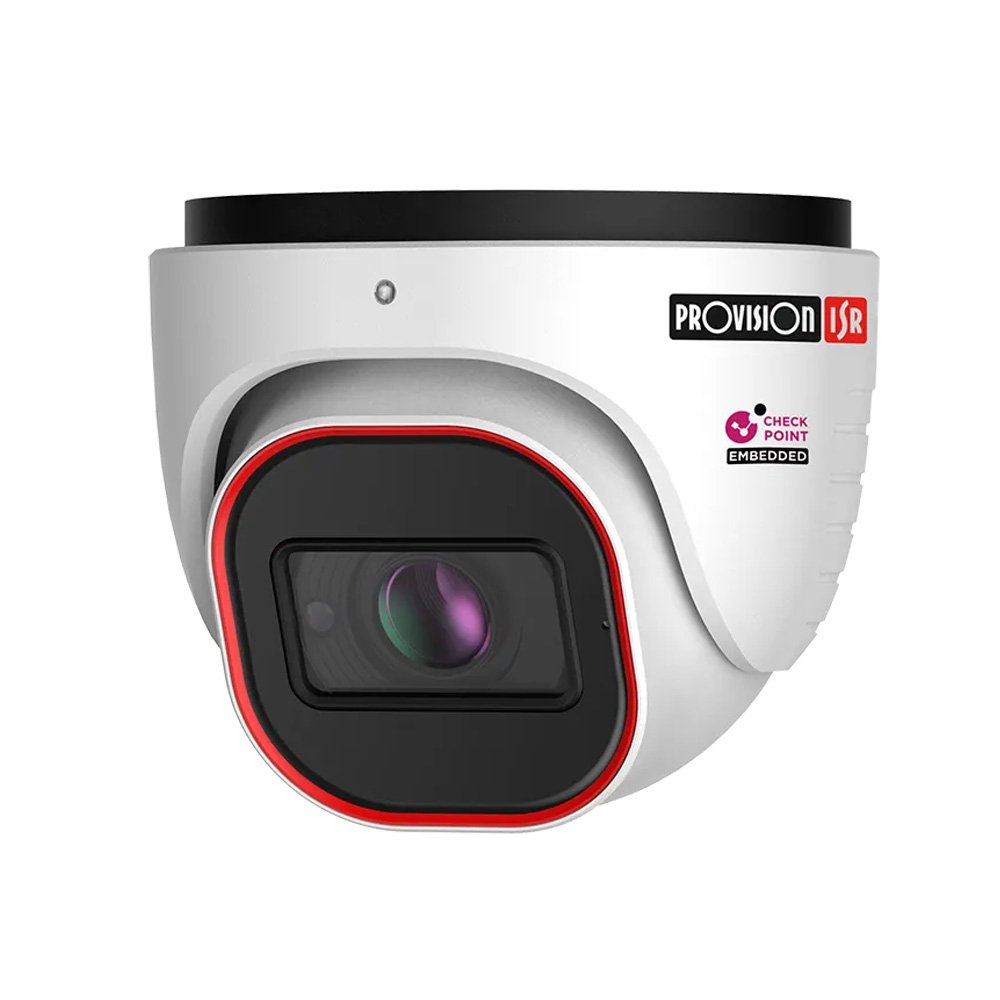 Provision-ISR 2MP Turret S-Sight VF Lens Camera - White