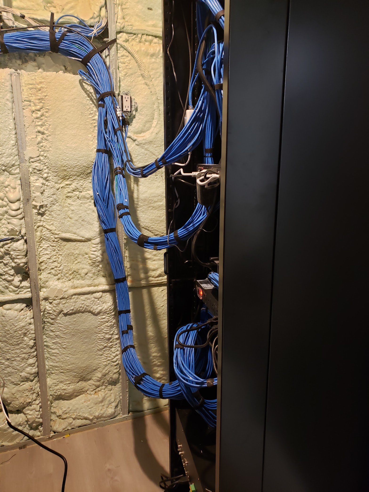 Indoor security camera and motion detector installed by MSSCO